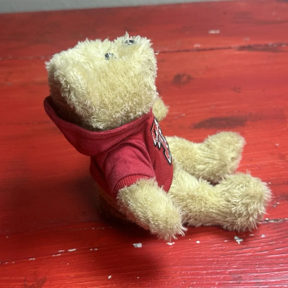 Texas Tech Teddy Bear Soft Plush Wreck Em Red Raider Lubbock Chimys Double T